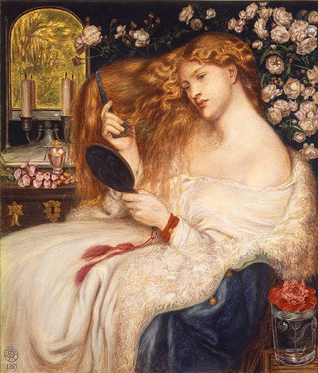 Dante Gabriel Rossetti, Lady Lilith, 1867