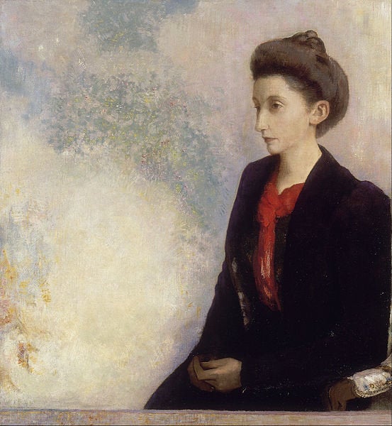 Odilon Redon, Baronne Robert de Domecy, 1900