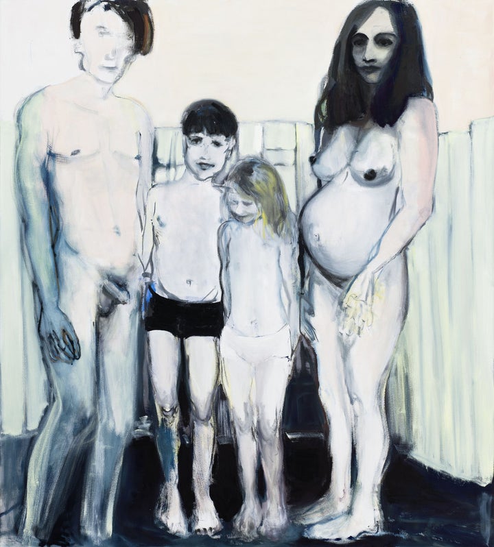 Marlene Dumas, Nuclear Family, 2013