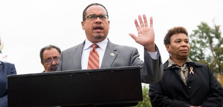 Reps. Raul Grijalva (D-Ariz.), Keith Ellison (D-Minn.) and Barbara Lee (D-Calif.) are co-sponsors of legislation that would test an initiative supplying free diapers to the poor. 