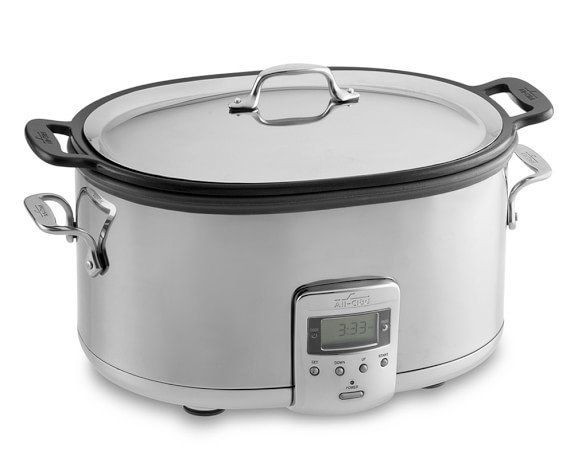 Crock-Pot Double Dipper Slow Cooker, Stainless Steel