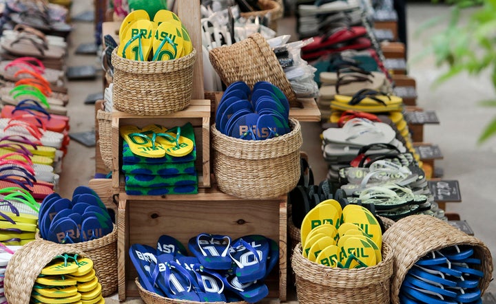 Brazilian Havaianas flip-flops are popular worldwide.