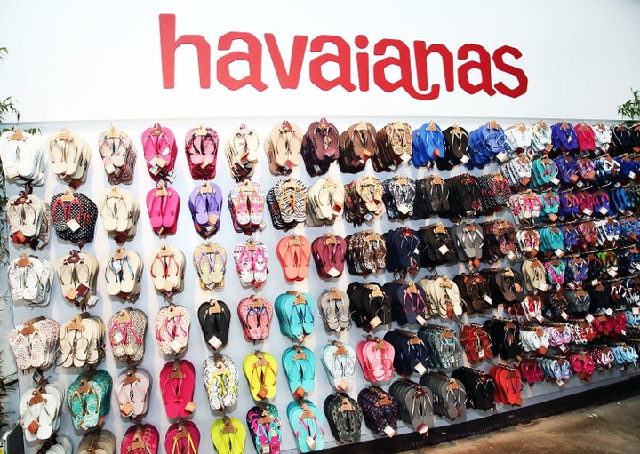 Brazilian Havaianas flip-flops are popular worldwide.