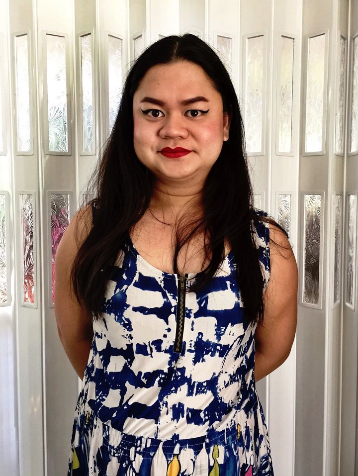 Kath Khangpiboon (above) says she doesn't understand the university's logic to reject her for the lecturer position. "They use my lipstick that looks like a penis, and they said that it's an ugly picture for students," she said. "If someone, the parents of the students, see that you are the lecturer and [what] you put [on] your Instagram, you cannot be the lecturer. This is the Thai way of thinking."