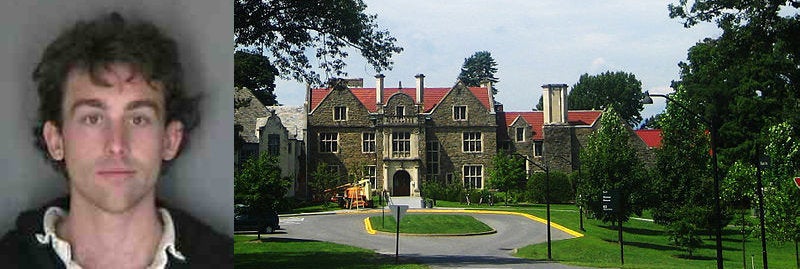 News of the arrest of Sam Ketchum, left, traveled fast on Bard College's small campus.