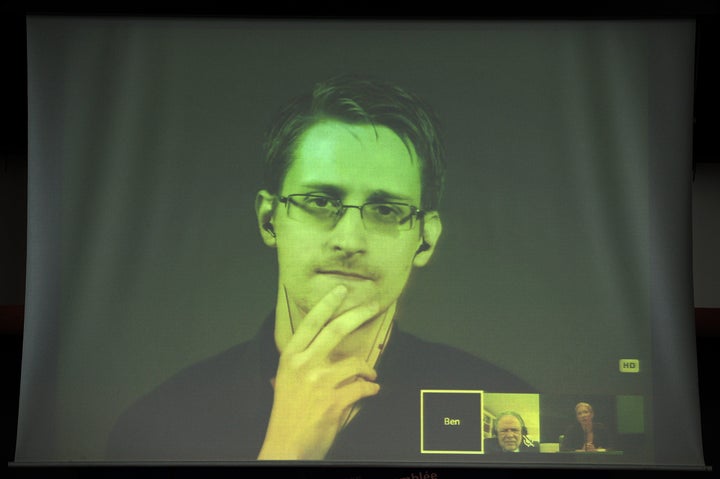 NSA whistleblower Edward Snowden.