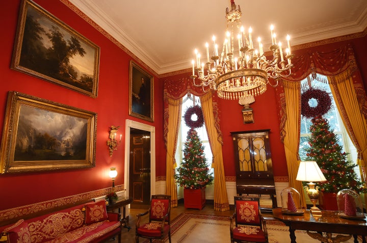 The Red Room at the White House on Dec. 2, 2015.