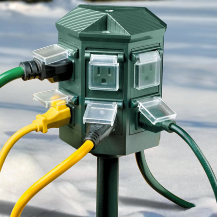 Weatherproof outdoor timer power strip, $32.99-$39.99