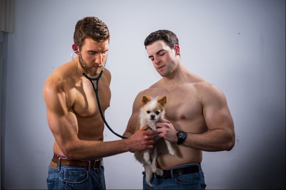Steamy Calendar With Vet Students And Animals Is All We Want For Christmas | HuffPost Good News Steamy Calendar With Vet Students And Animals Is All We Want For Christmas | HuffPost Good News