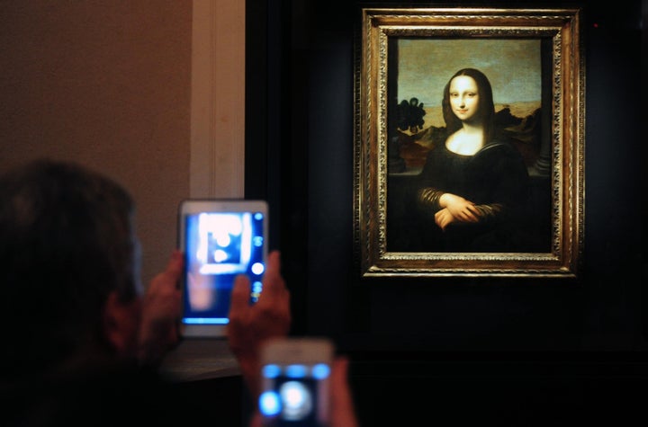 Hidden Drawing Discovered Beneath 'Mona Lisa