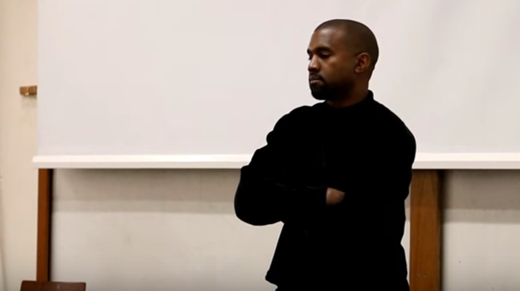 Behold The Glorious Footage Of Kanye West's Oxford Lecture HuffPost
