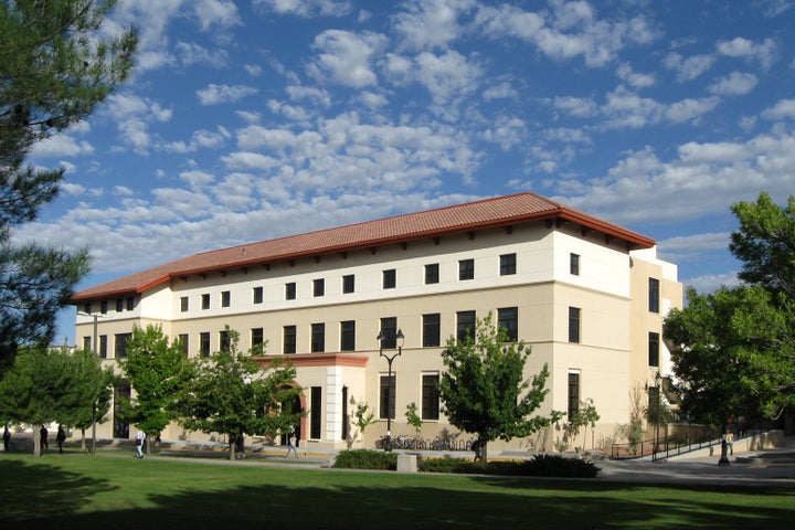 Foster Hall on the Las Cruces campus of New Mexico State University.