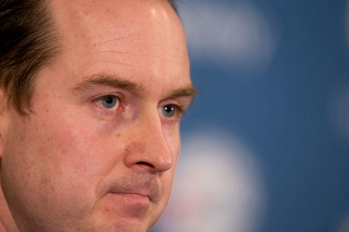 Sam Hinkie most likely thinking about more ways to destroy the team.