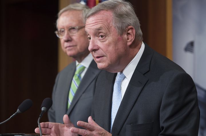 Sen. Dick Durbin (D-Ill.) warned of the impact more crude oil exports could have on petroleum refiners, of which there are plenty in Illinois. 