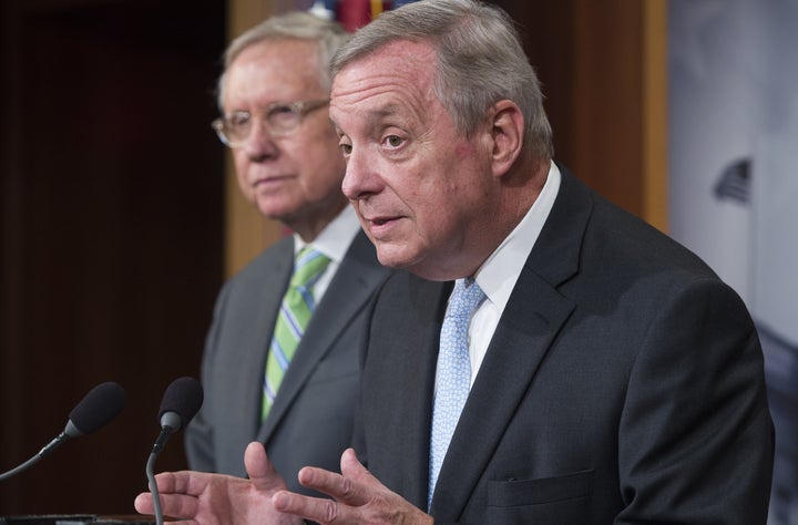 Sen. Dick Durbin (D-Ill.) warned of the impact more crude oil exports could have on petroleum refiners, of which there are plenty in Illinois.