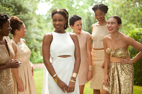 unconventional bridesmaid dresses