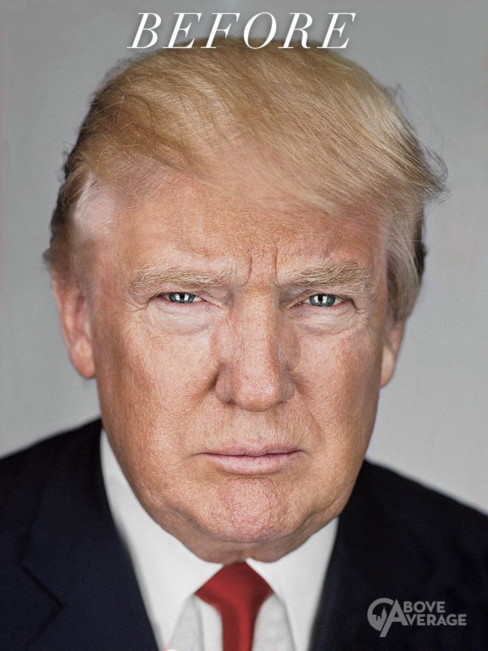 This Photoshop Artist Tried To Make Trump Look As Hot As Possible Huffpost 8135