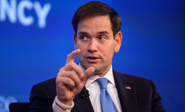 Marco Rubio claims he led an important strike against Obamacare.