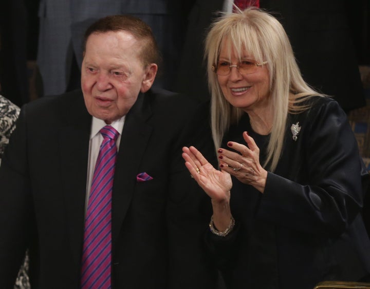 Sheldon and Miriam Adelson are two of the biggest Republican Party donors sought by the party's presidential aspirants.