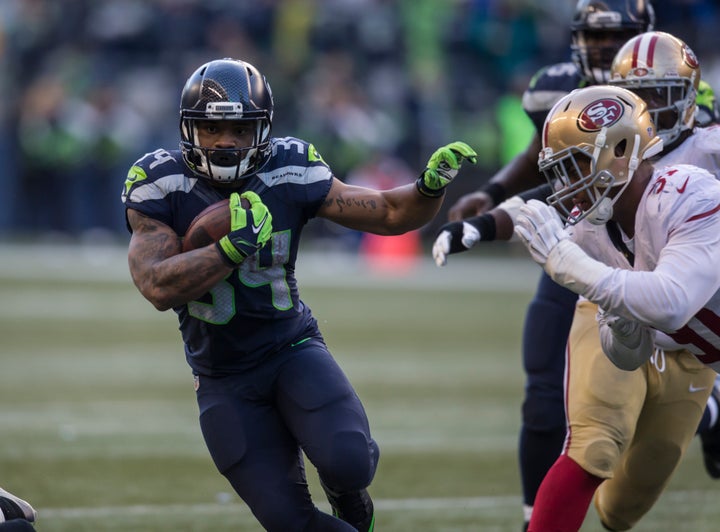 Rawls, an undrafted rookie free agent, has been a revelation while filling in for the injured Marshawn Lynch as running back.