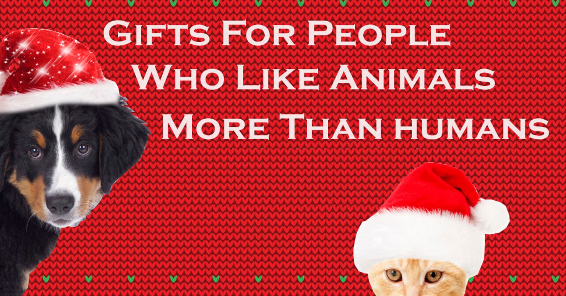21 Gifts For People Who Like Cats And Dogs More Than Humans | HuffPost