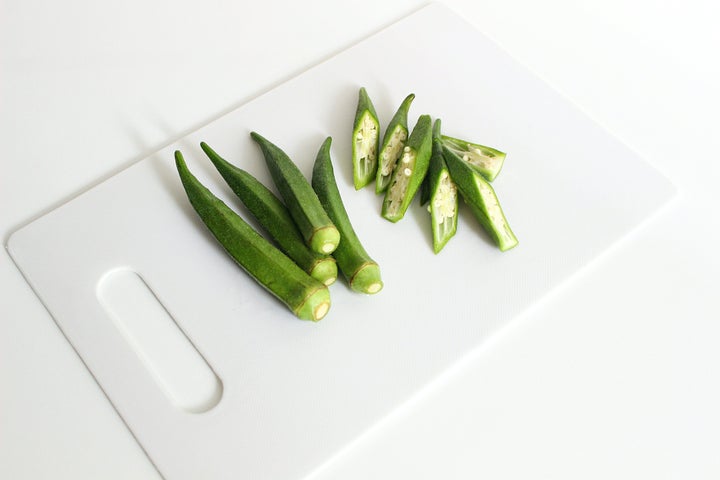 Martha Stewart White Plastic Cutting Board