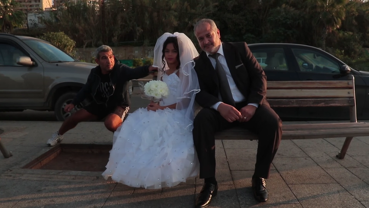 Lebanese women's rights organization Kafa made a video, featuring a staged wedding photo shoot between a young girl and much older man, to highlight the issue of child marriage in the country.