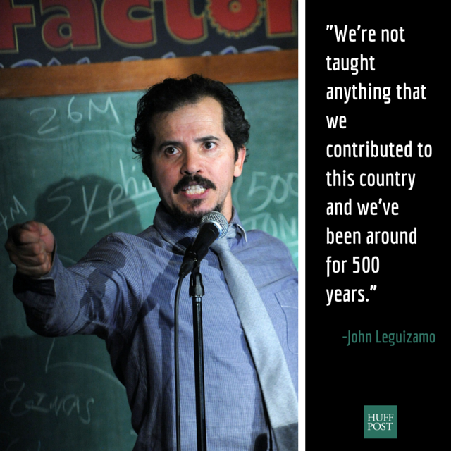 John Leguizamo On How U.S. History Makes Latinos Feel "Invisible"