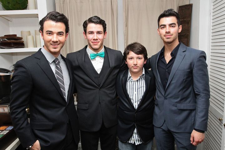 The Jonas Brothers in 2012.
