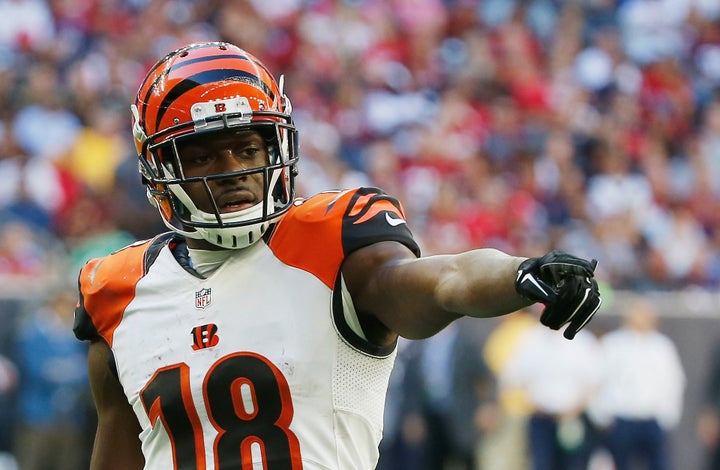 Bengals wide receiver A.J. Green ranks fifth in the NFL in receiving this season to go along with eight touchdown catches, an