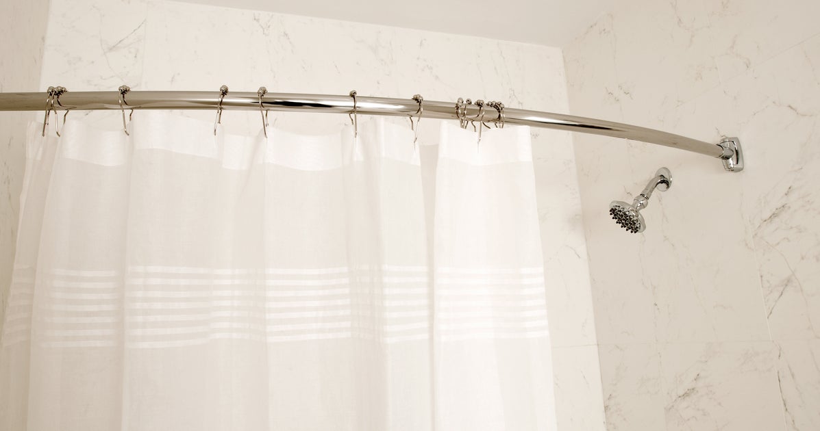 Your Shower Curtain Liner Turns Pink And It's Not Because You're Gross