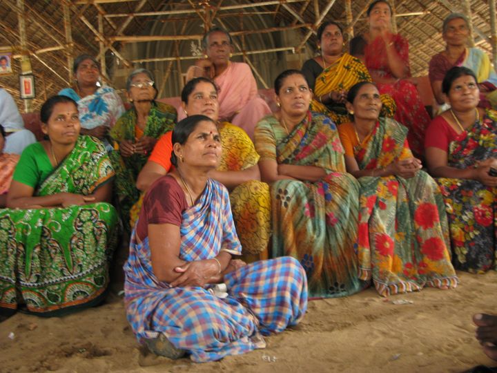 Camped out in the St Lourde's Church in Idinthakarai village, a 20-minute walk from Kudankulam power station, fishermen's wives mounted a relay hunger strike for five years calling for the power station's closure.