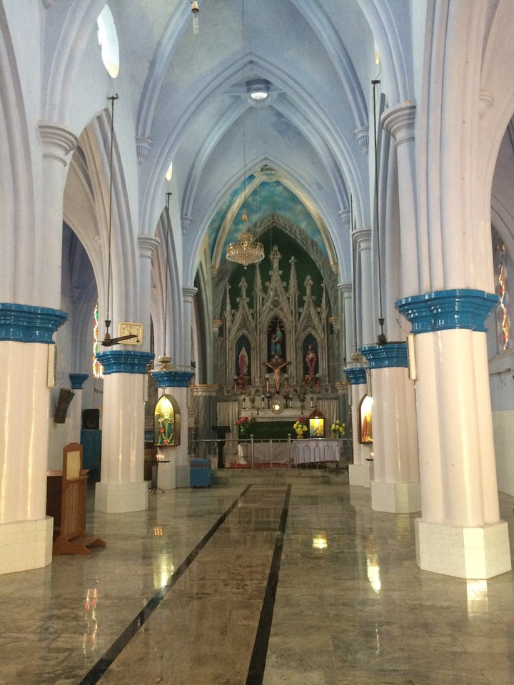 Since 2011, St. Anne's Church in Kudankulam village had given shelter to tens of thousands of protesters who demonstrate