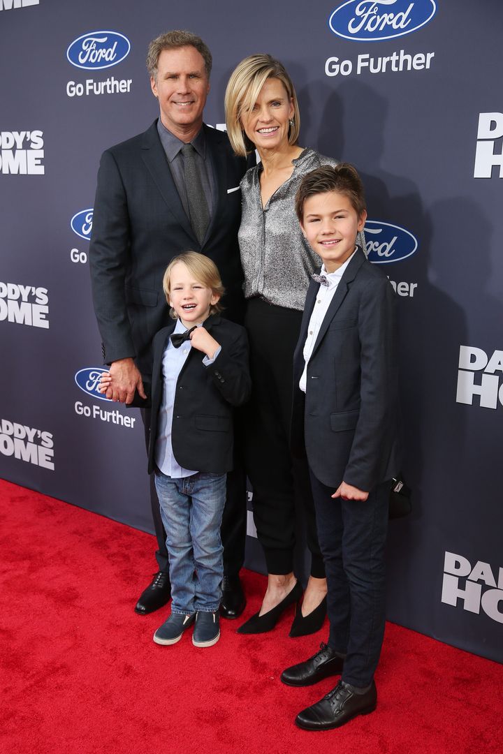 Will Ferrell's Adorable Sons Upstage Him At 'Daddy's Home' Premiere