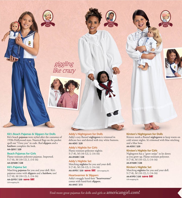 American girl samantha online pajamas