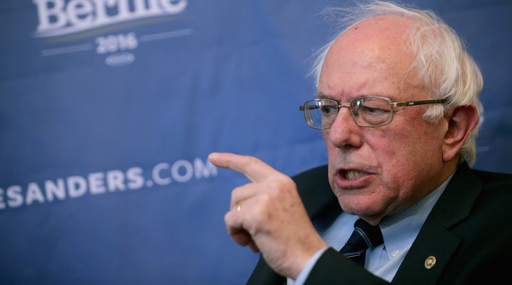 Democratic presidential candidate Sen. Bernie Sanders (I-Vt.)