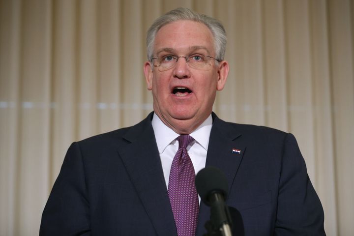 Missouri Gov. Jay Nixon, a Democrat, has vetoed a raft of policies backed by conservative mega-donors Rex Sinquefield and David Humphreys including right-to-work and tax cut bills.