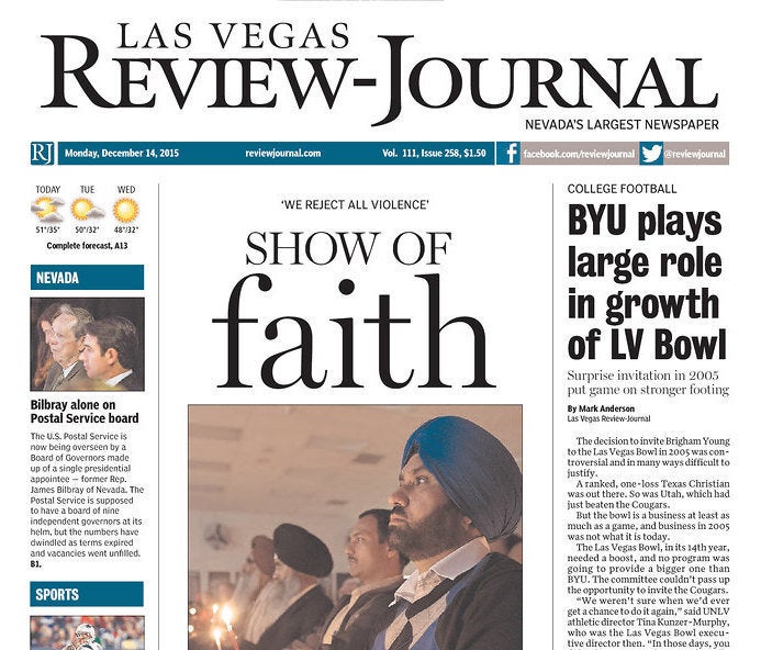 Las Vegas Review-Journal staffers tweeted their frustration Monday with the paper's new owner remaining secret