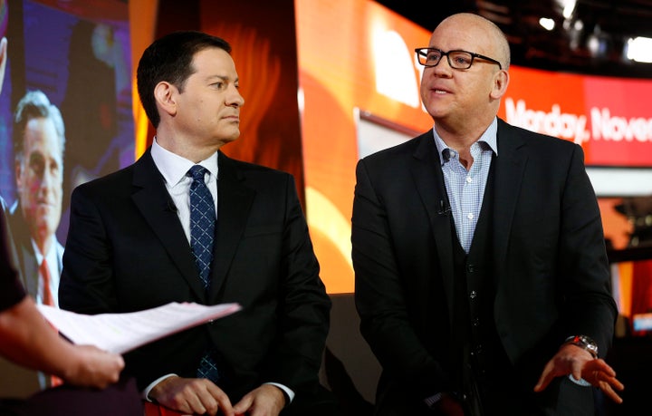 Showtime will launch a new weekly politics series, "The Circus," featuring Bloomberg's Mark Halperin and John Heilemann, in January.