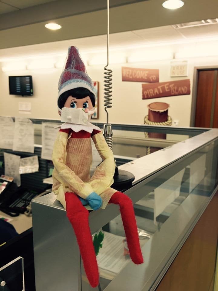 This Elf On The Shelf Brightens Kids' Days In The Hospital HuffPost