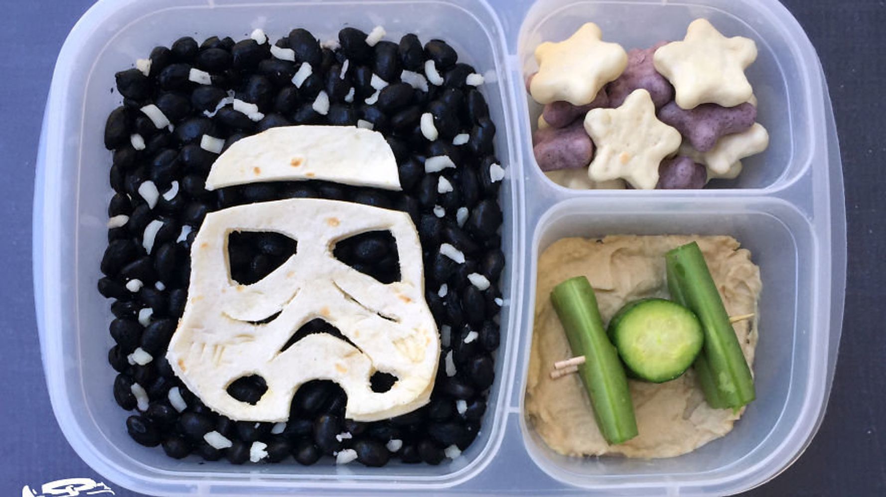 Dad Makes Awesome Star Wars-Themed Lunches For His Kids