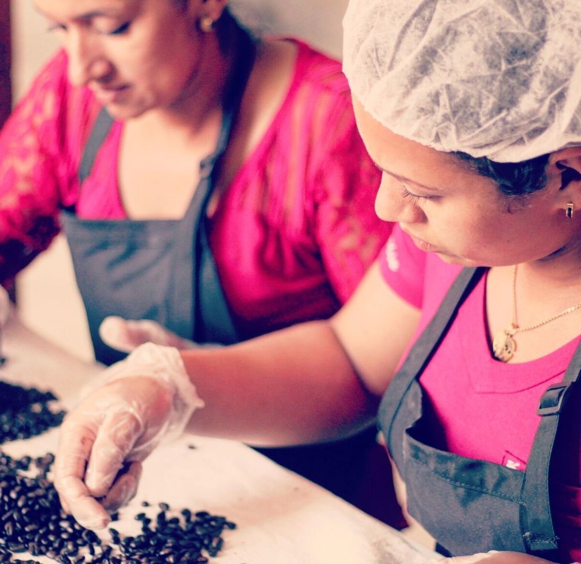 Vega mostly works with women-owned farms that grow their beans organically and export less than 500 to 1,000 pounds a year.