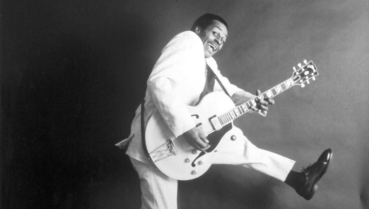 Music legend Chuck Berry penned a great number of hits in the 1950s and ’60s that influenced generations of rock groups, including The Beatles. 