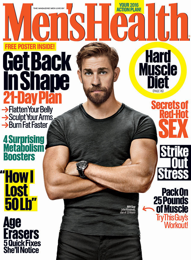 John Krasinski Reveals His Super-Ripped Body On The Cover Of Men's ...