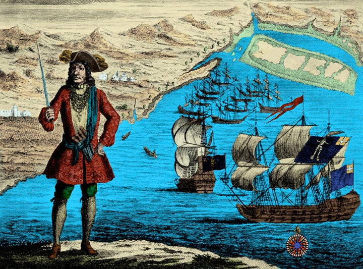 Captain Bartholomew Roberts, aka Black Bart, was one of the most successful buccaneers of the Caribbean.