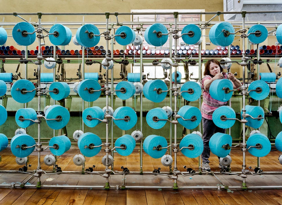 Technicolor Yarn Factory Photos Show Hope For American Industry HuffPost