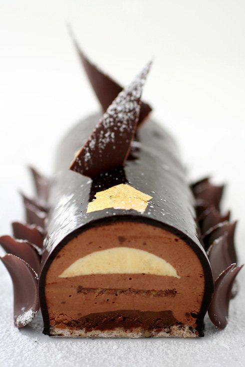 Hazelnut Chocolate Bûche De Noël