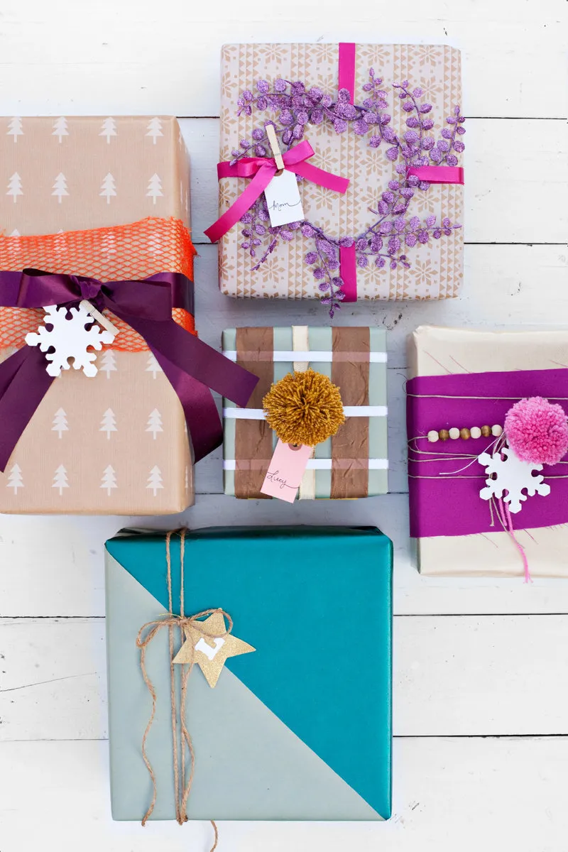 9 Cute DIY Gift Wrap Ideas » All Gifts Considered