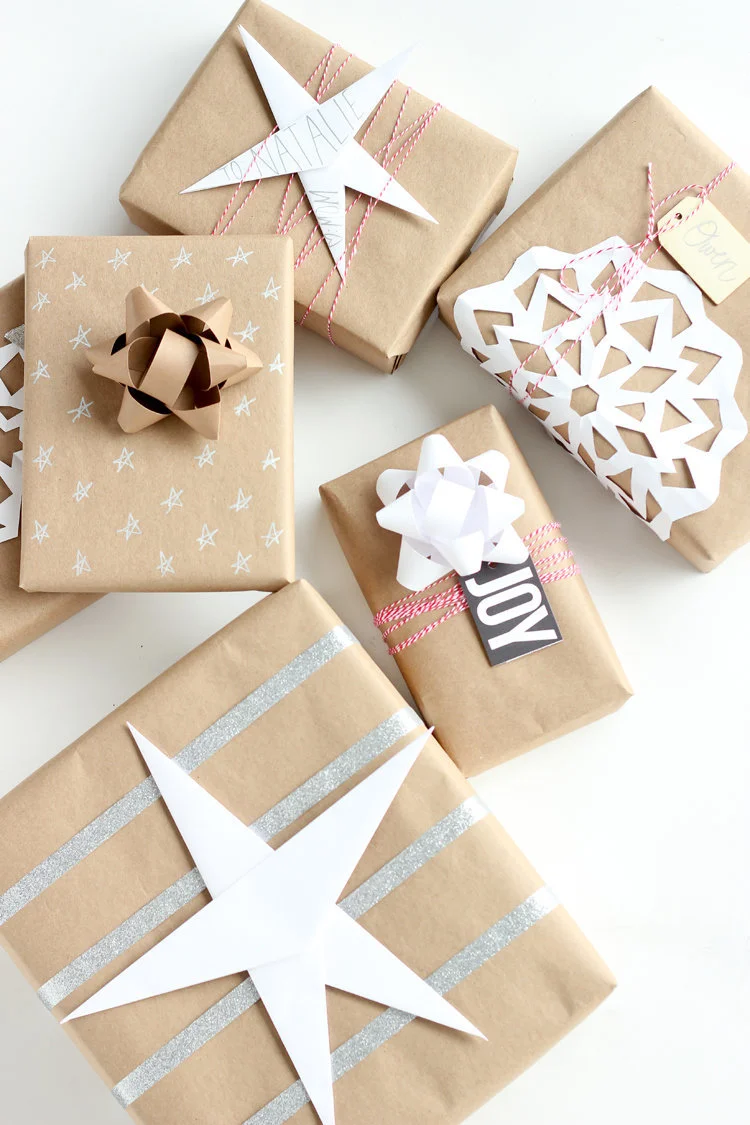 Cute shop gift wrap