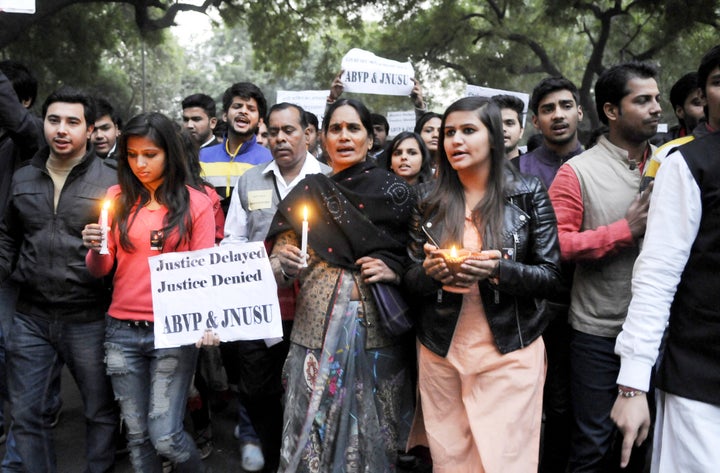 The mother of Jyoti Singh, a woman who was brutally gang raped on a New Delhi bus in 2012, named her daughter in public for the first time to challenge India's stigma against rape victims.